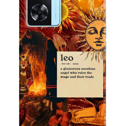 Leo Zodiac Oppo A77 2022 Hard Case Back Cover by Casekaro