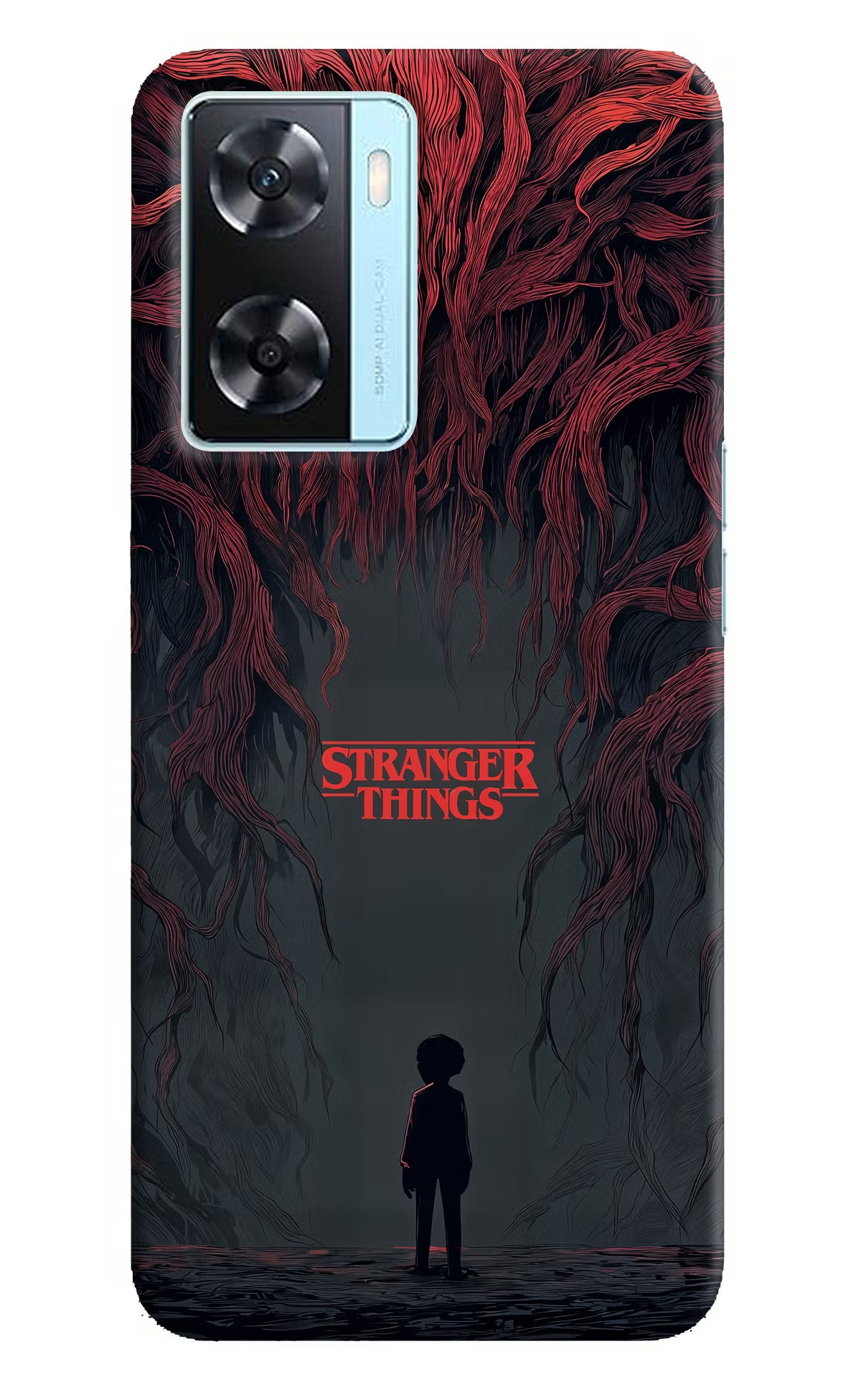 Ordinary Things Dark Side Oppo A77 2022 Hard Case Back Cover by Casekaro