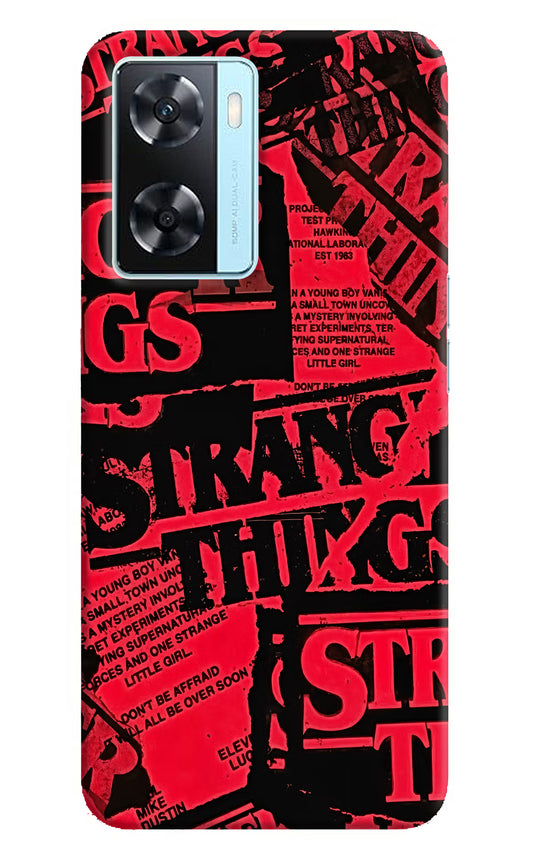 Ordinary Things Oppo A77 2022 Hard Case Back Cover by Casekaro