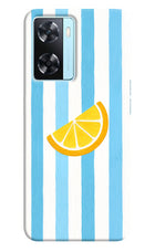 Summer Lemon Oppo A77 2022 Hard Case Back Cover by Casekaro