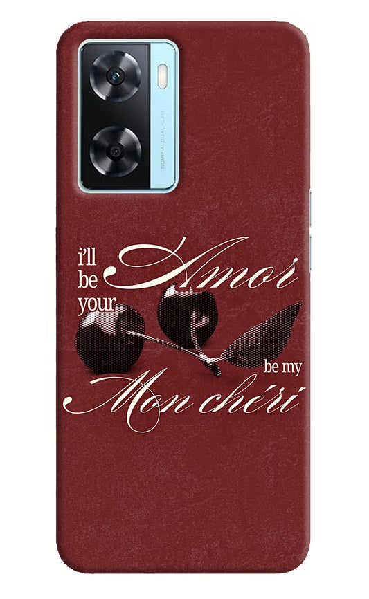 Velvet Cherry Oppo A77 2022 Back Cover