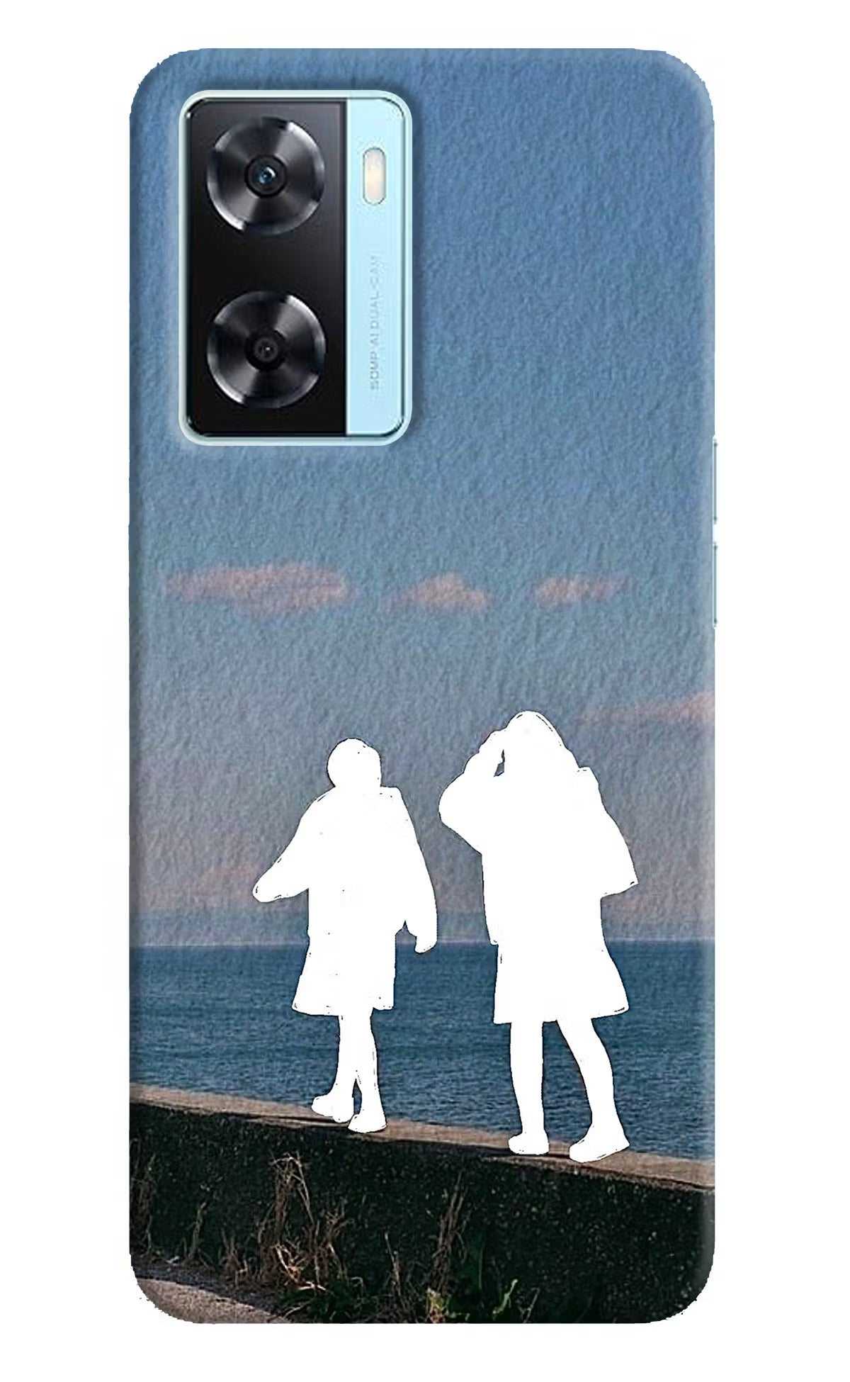 Coastal Dream Oppo A77 2022 Back Cover
