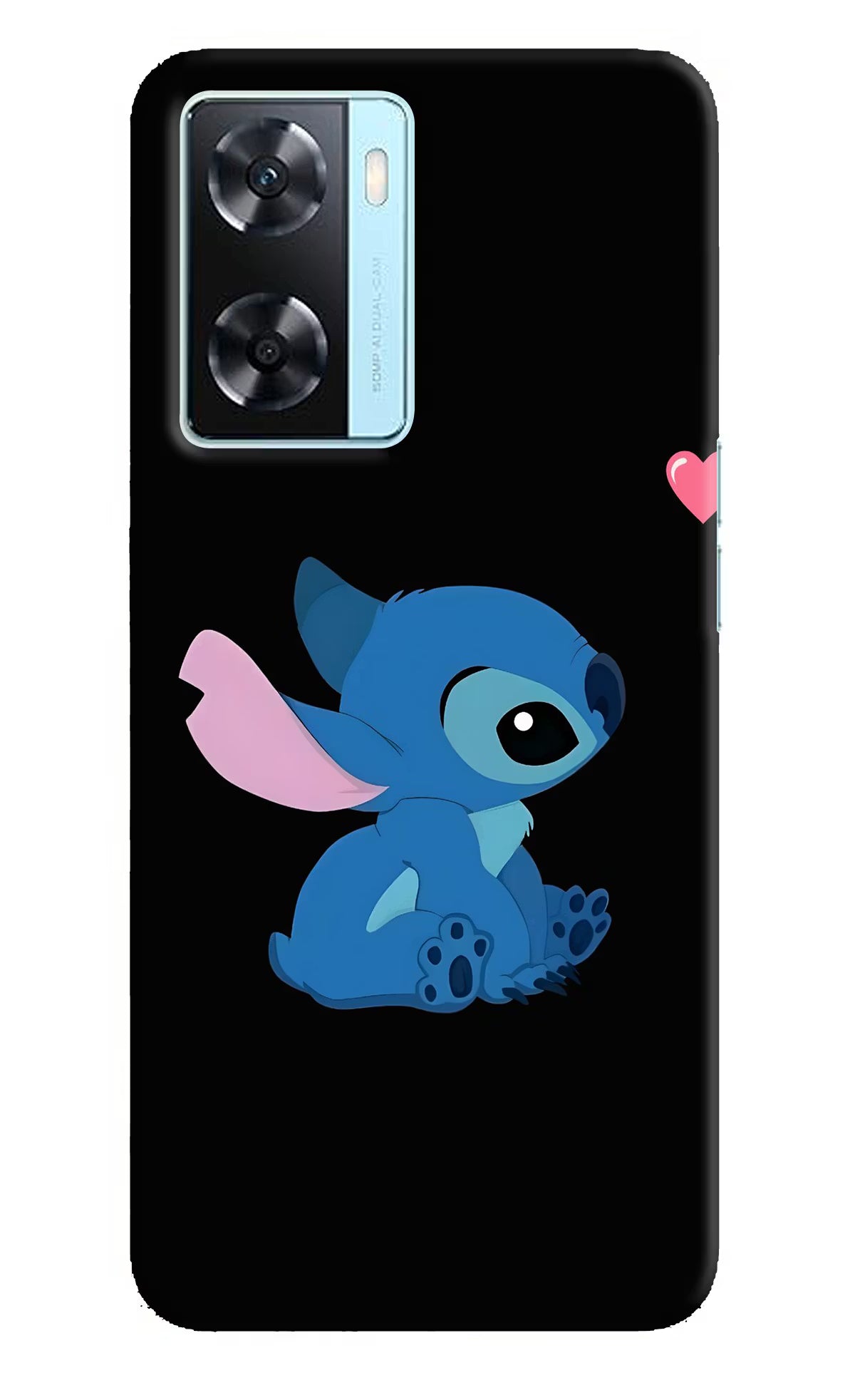 Stitch Crush Oppo A77 2022 Back Cover