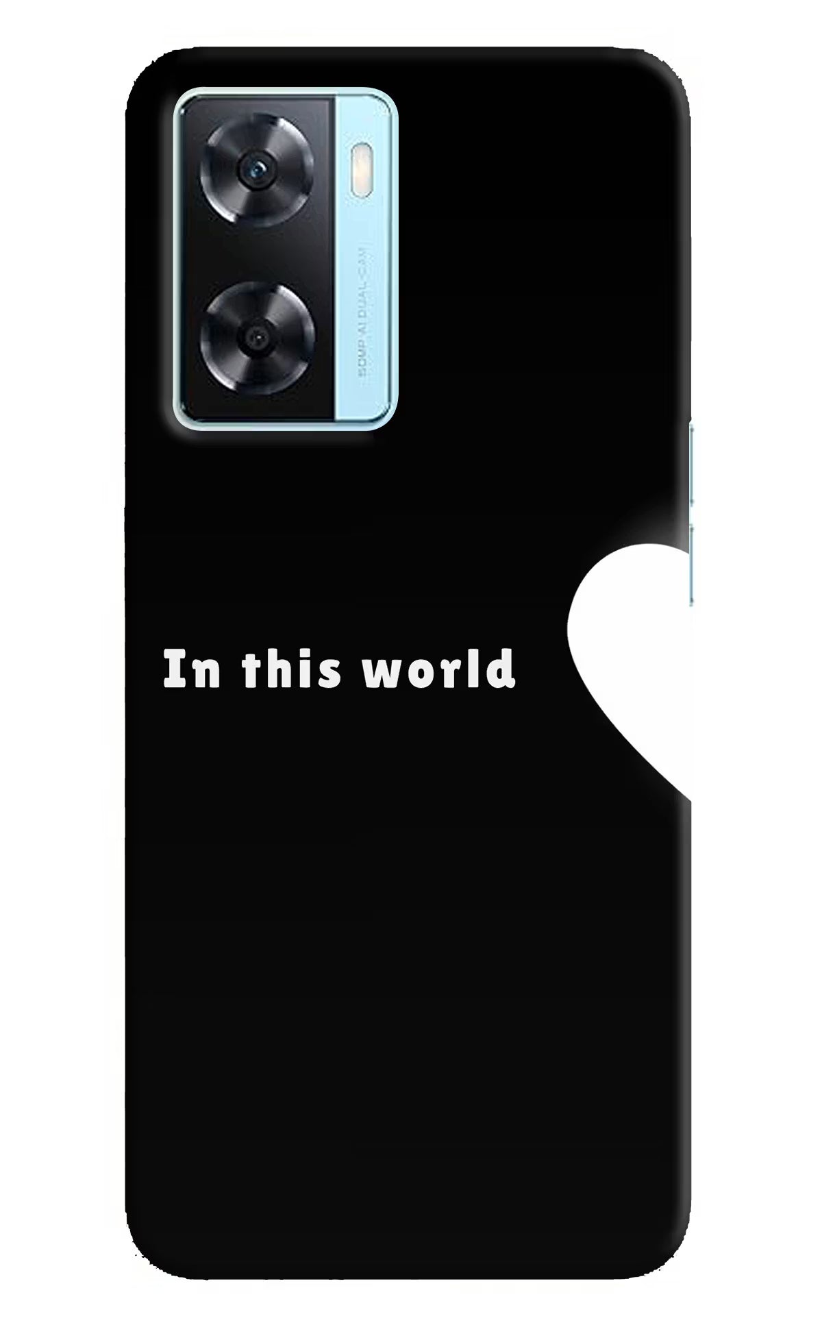 This World Oppo A77 2022 Back Cover