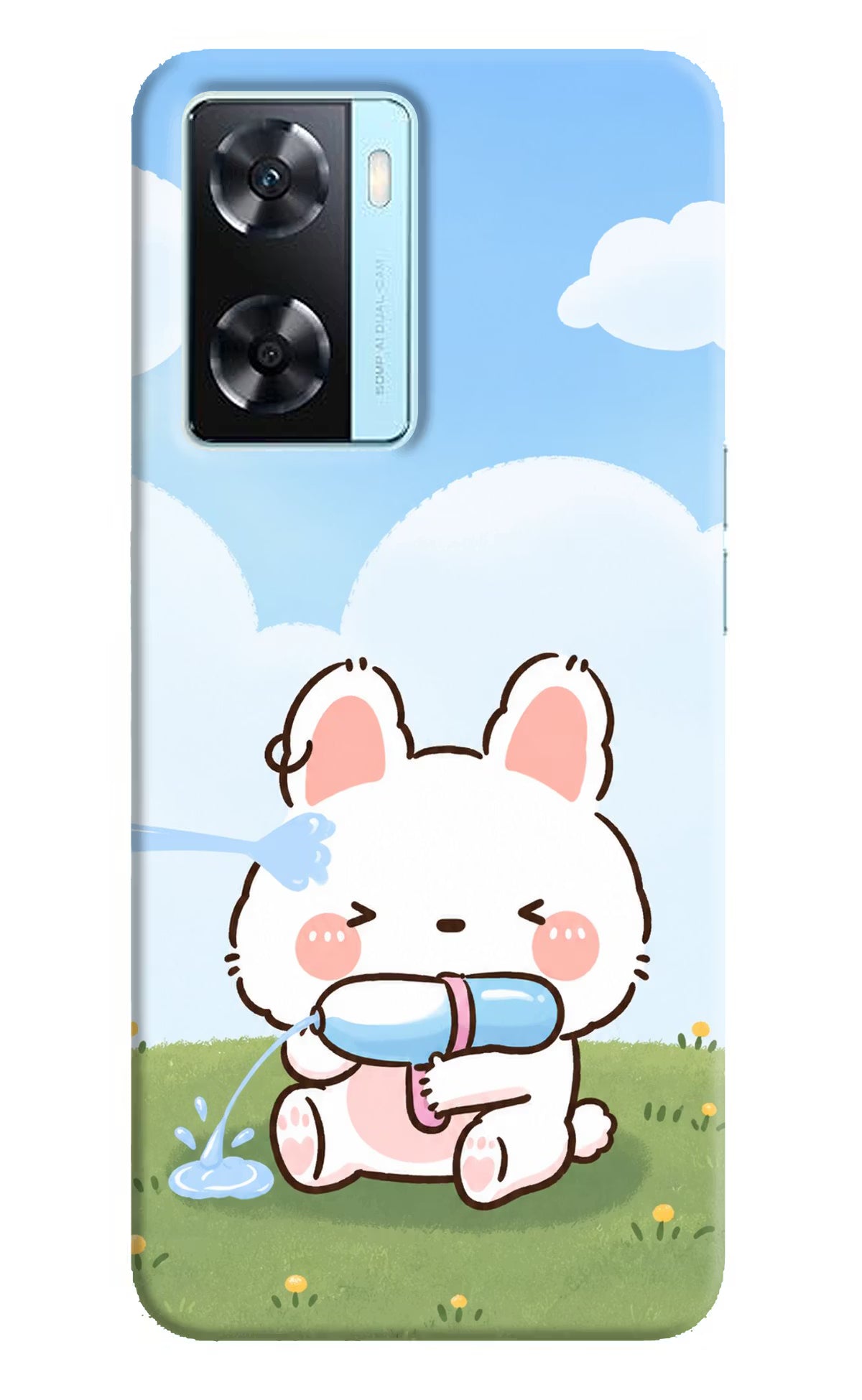 Bunny Treat Oppo A77 2022 Back Cover
