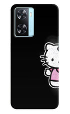 Kitty Charm Oppo A77 2022 Hard Case Back Cover by Casekaro