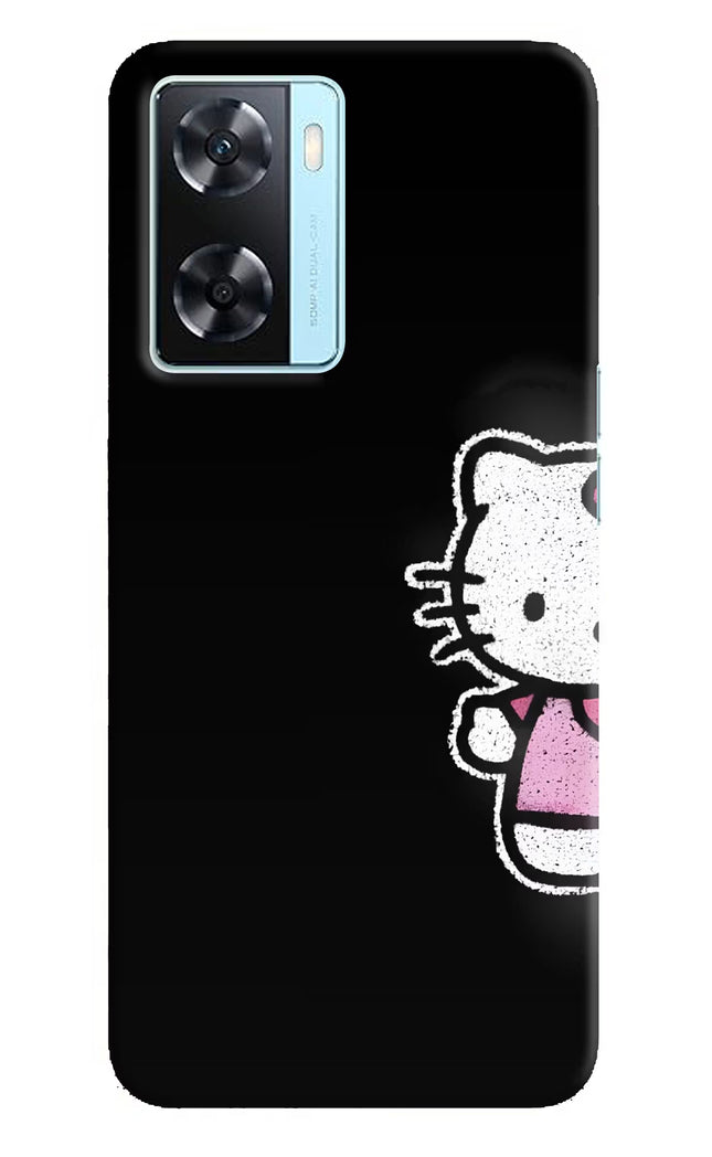 Kitty Charm Oppo A77 2022 Hard Case Back Cover by Casekaro
