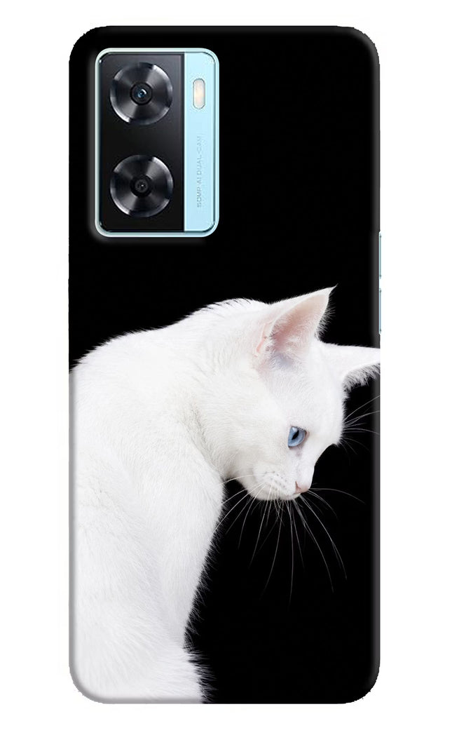 Snow Gaze Oppo A77 2022 Hard Case Back Cover by Casekaro