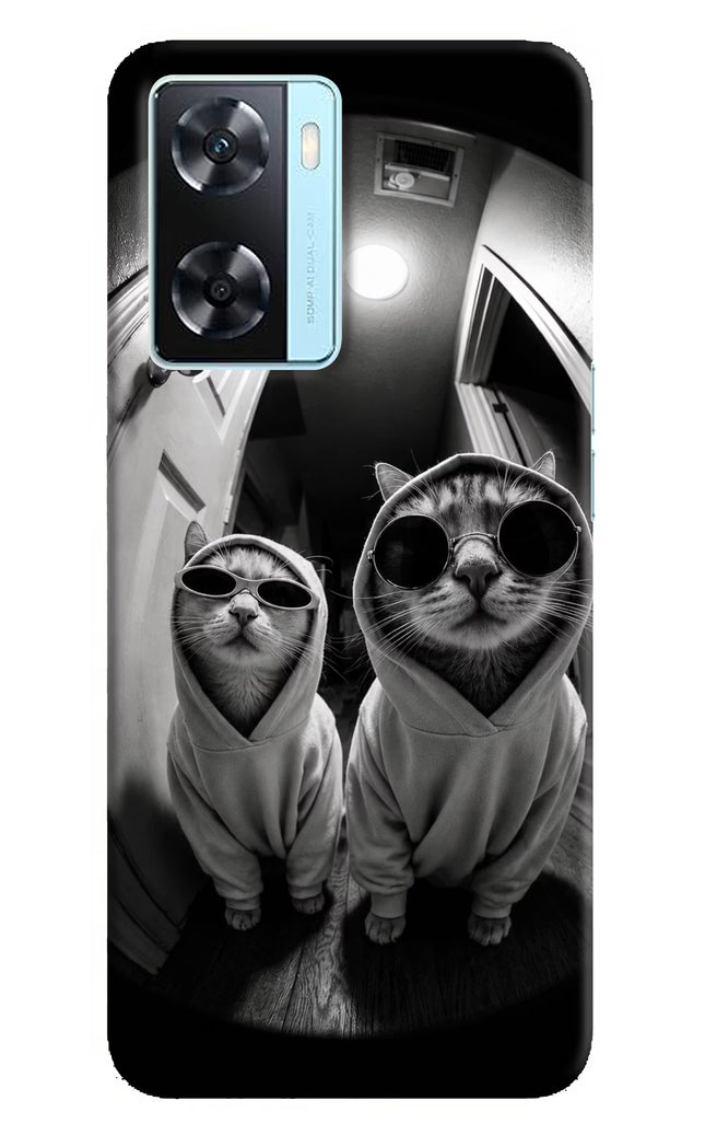 Hood Cats Oppo A77 2022 Hard Case Back Cover by Casekaro