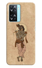 Krishna Oppo A77 2022 Hard Case Back Cover by Casekaro
