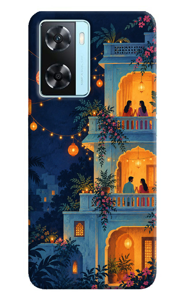 Balcony Glow Oppo A77 2022 Back Cover