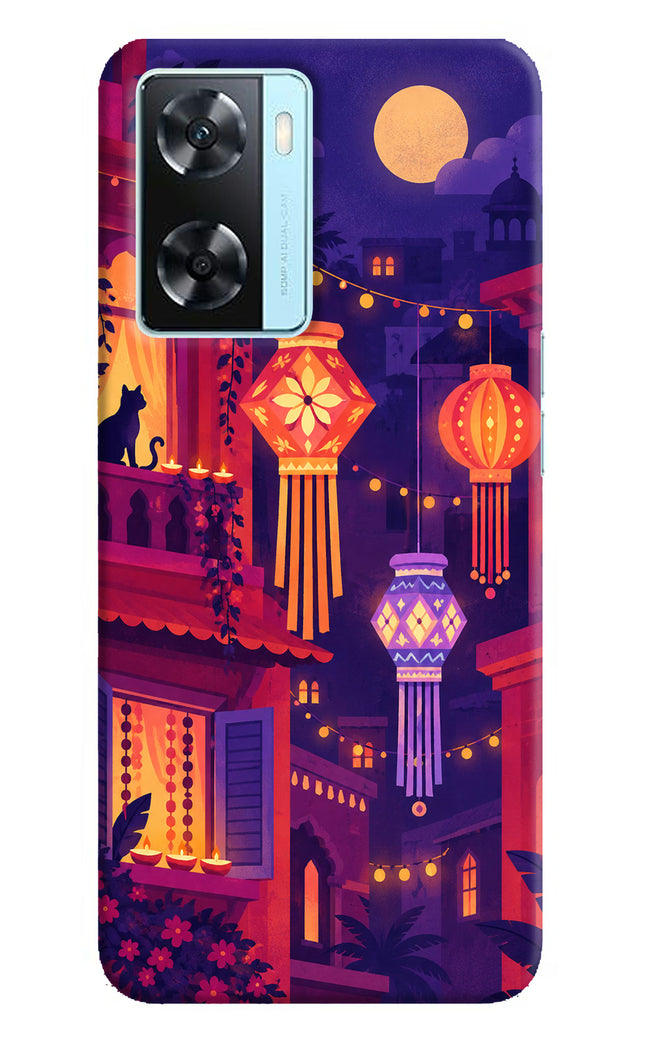 Lantern Lane Oppo A77 2022 Back Cover