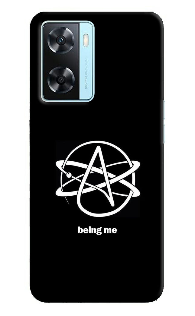 Atheist Symbol Oppo A77 2022 Hard Case Back Cover by Casekaro