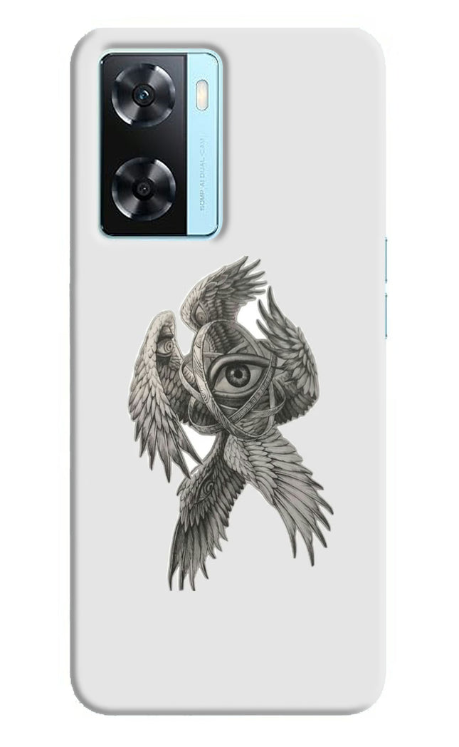 Accurate Angel Oppo A77 2022 Hard Case Back Cover by Casekaro