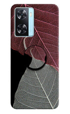 Leaf Pattern Oppo A77 2022 Pop Case