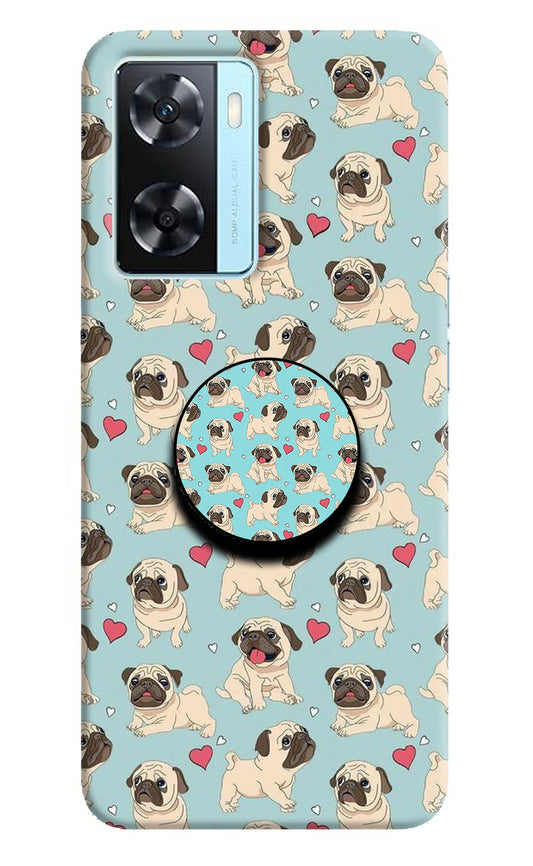 Pug Dog Oppo A77 2022 Pop Case