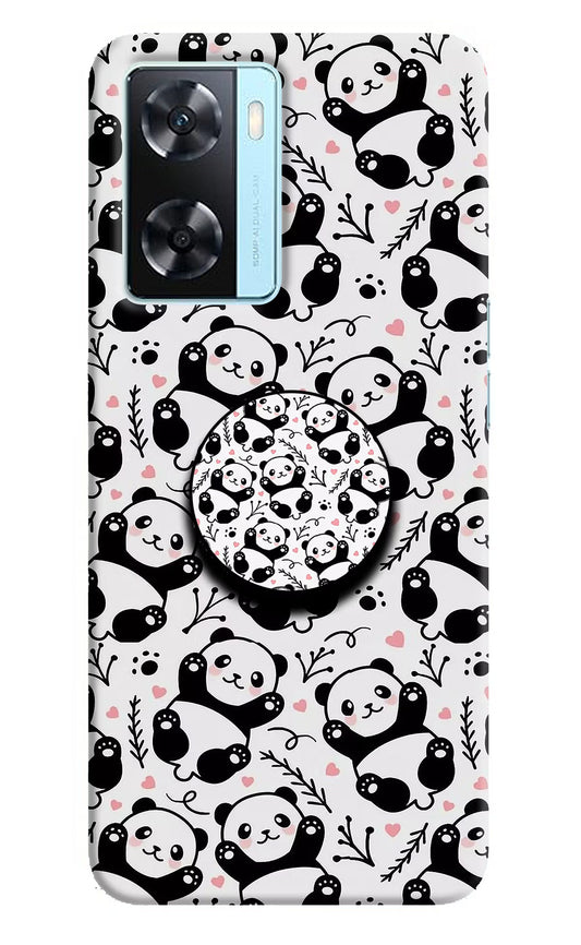 Cute Panda Oppo A77 2022 Pop Case