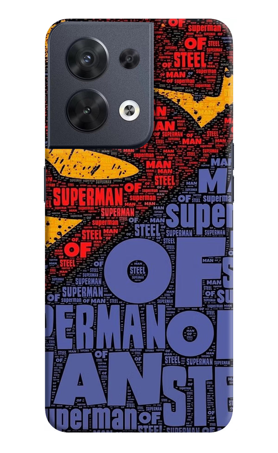 Superman Oppo Reno8 Back Cover, Hard case