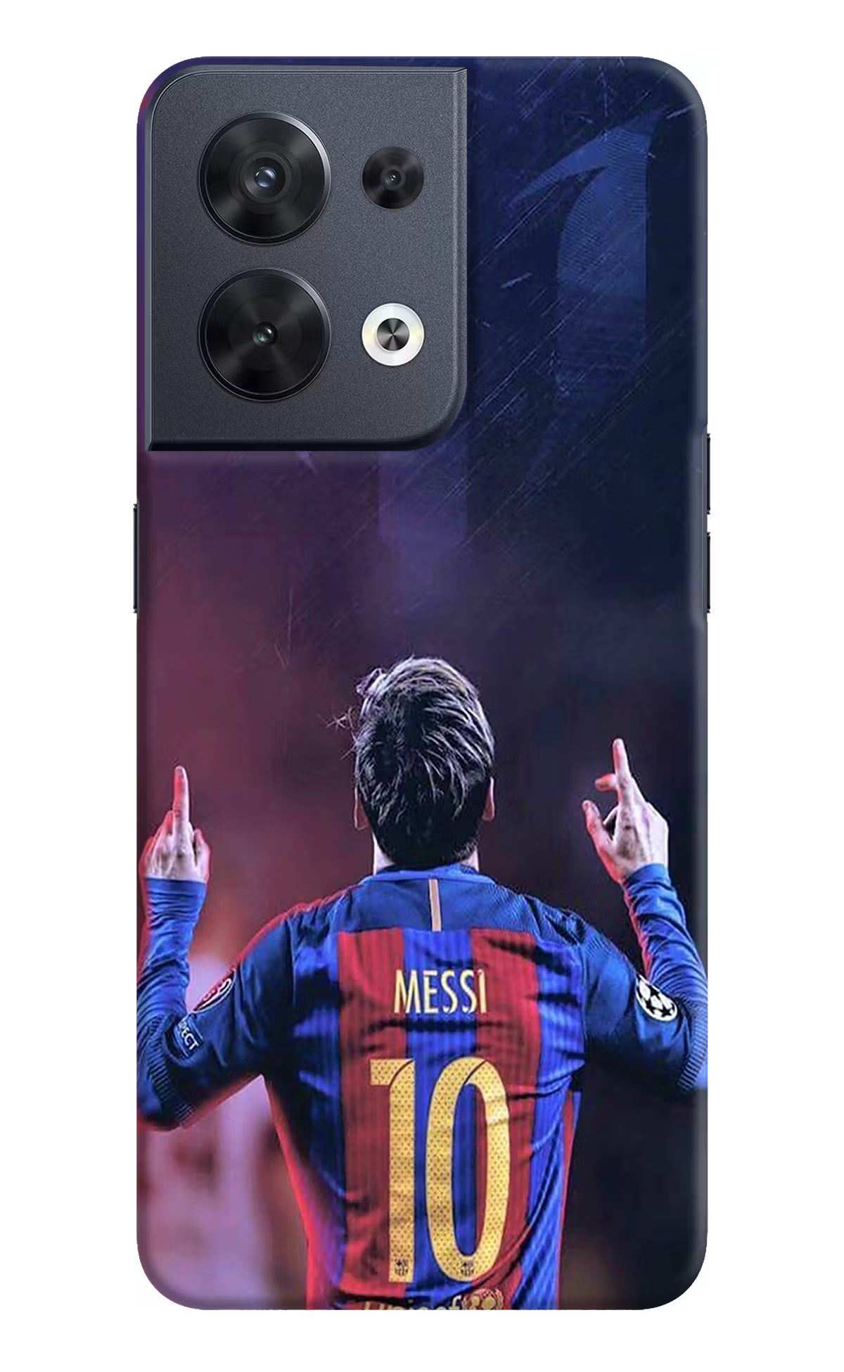 Messi Oppo Reno8 Hard Case Back Cover by Casekaro