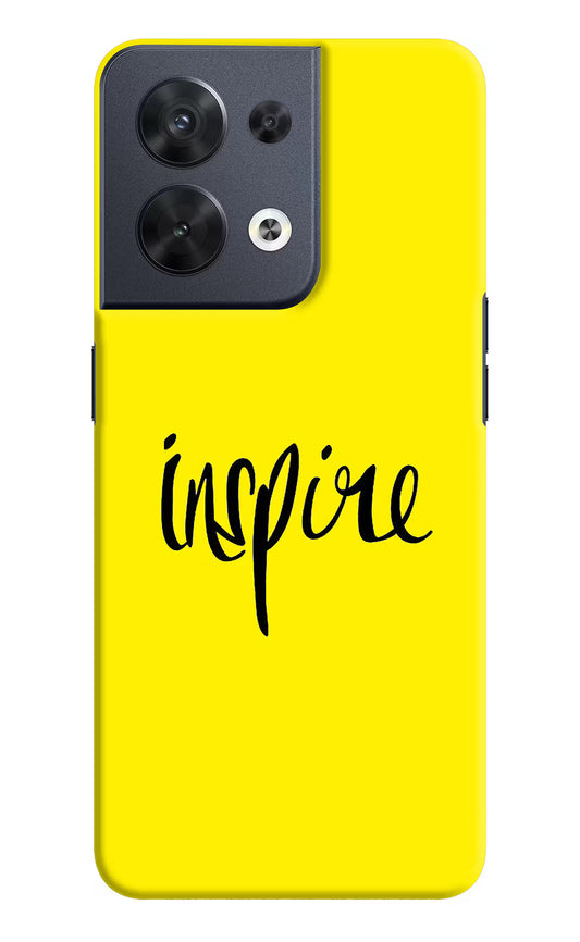Inspire Oppo Reno8 Hard Case Back Cover by Casekaro