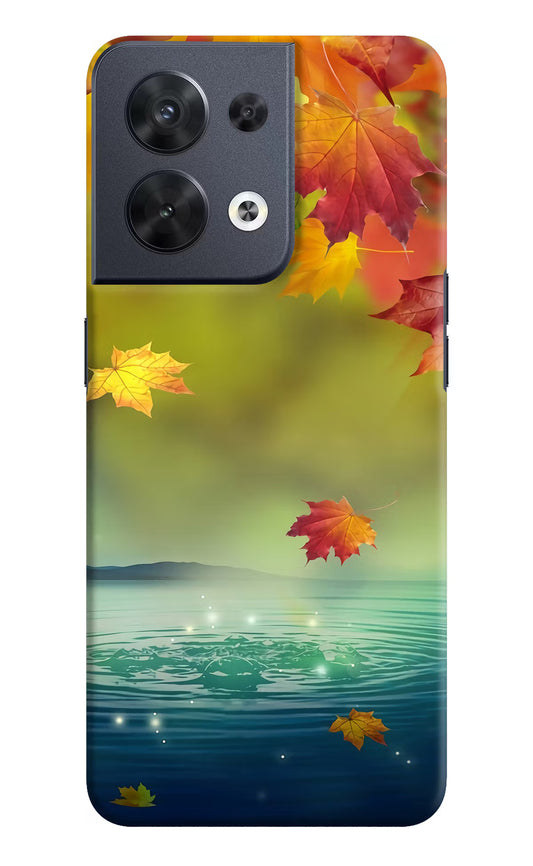 Flowers Oppo Reno8 Hard Case Back Cover by Casekaro
