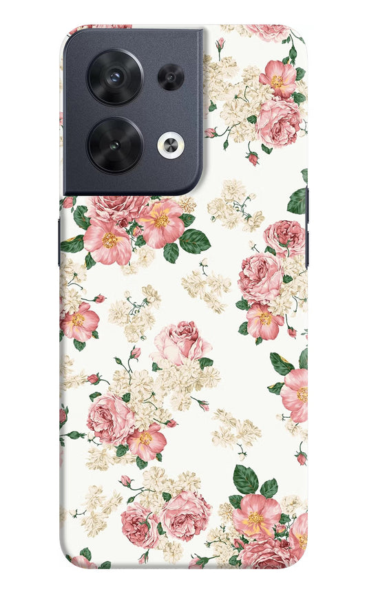 Flowers Oppo Reno8 Hard Case Back Cover by Casekaro