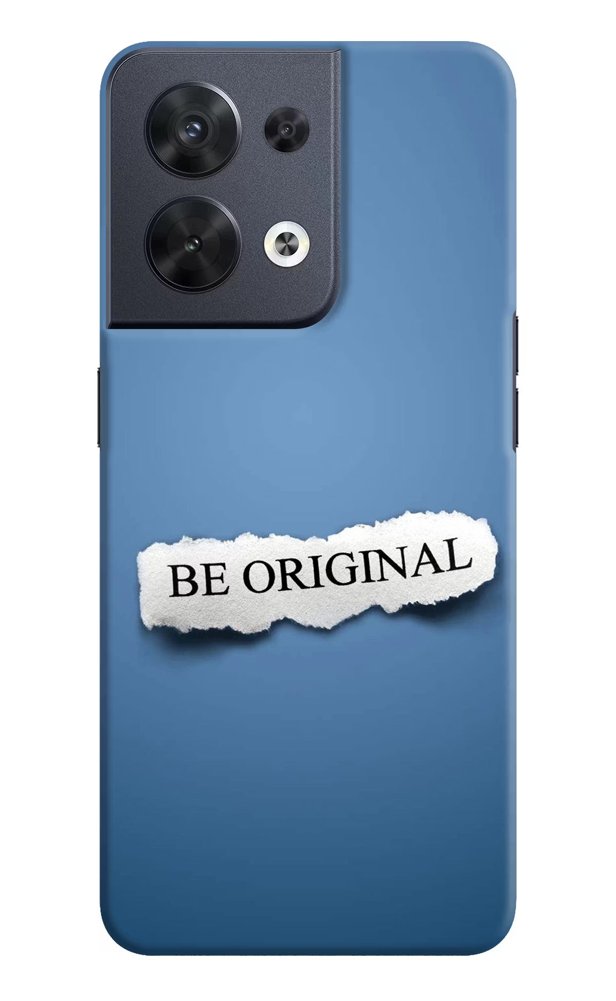 Be Original Oppo Reno8 Hard Case Back Cover by Casekaro