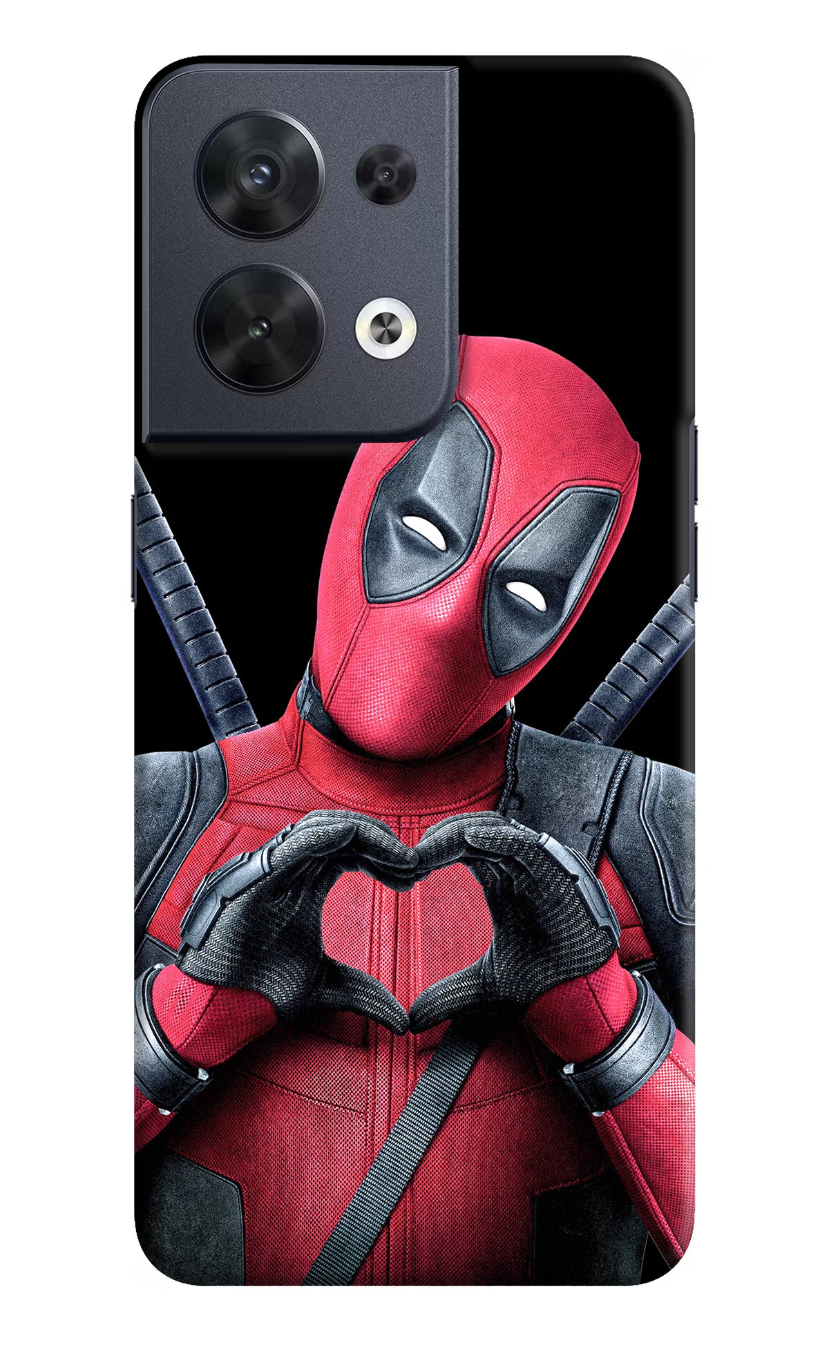 Deadpool Oppo Reno8 Hard Case Back Cover by Casekaro