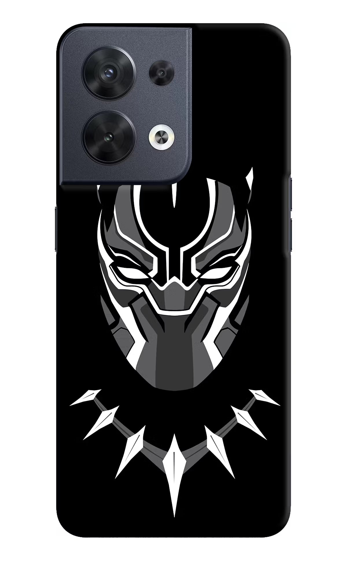 Black Panther Oppo Reno8 Hard Case Back Cover by Casekaro