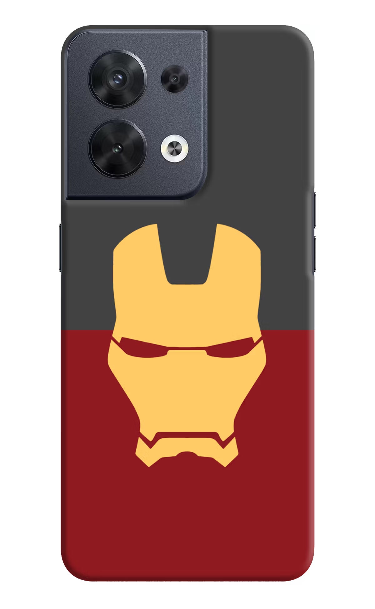 Ironman Oppo Reno8 Hard Case Back Cover by Casekaro