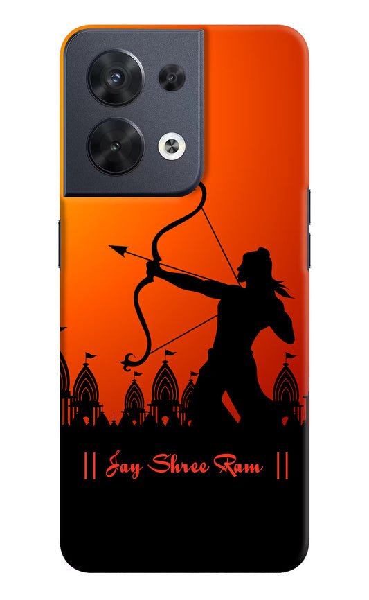 Lord Ram - 4 Oppo Reno8 Hard Case Back Cover by Casekaro