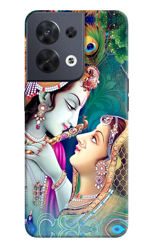 Lord Radha Krishna Oppo Reno8 Hard Case Back Cover by Casekaro
