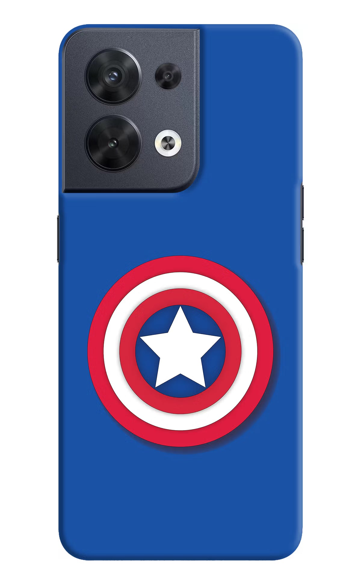Shield Oppo Reno8 Hard Case Back Cover by Casekaro