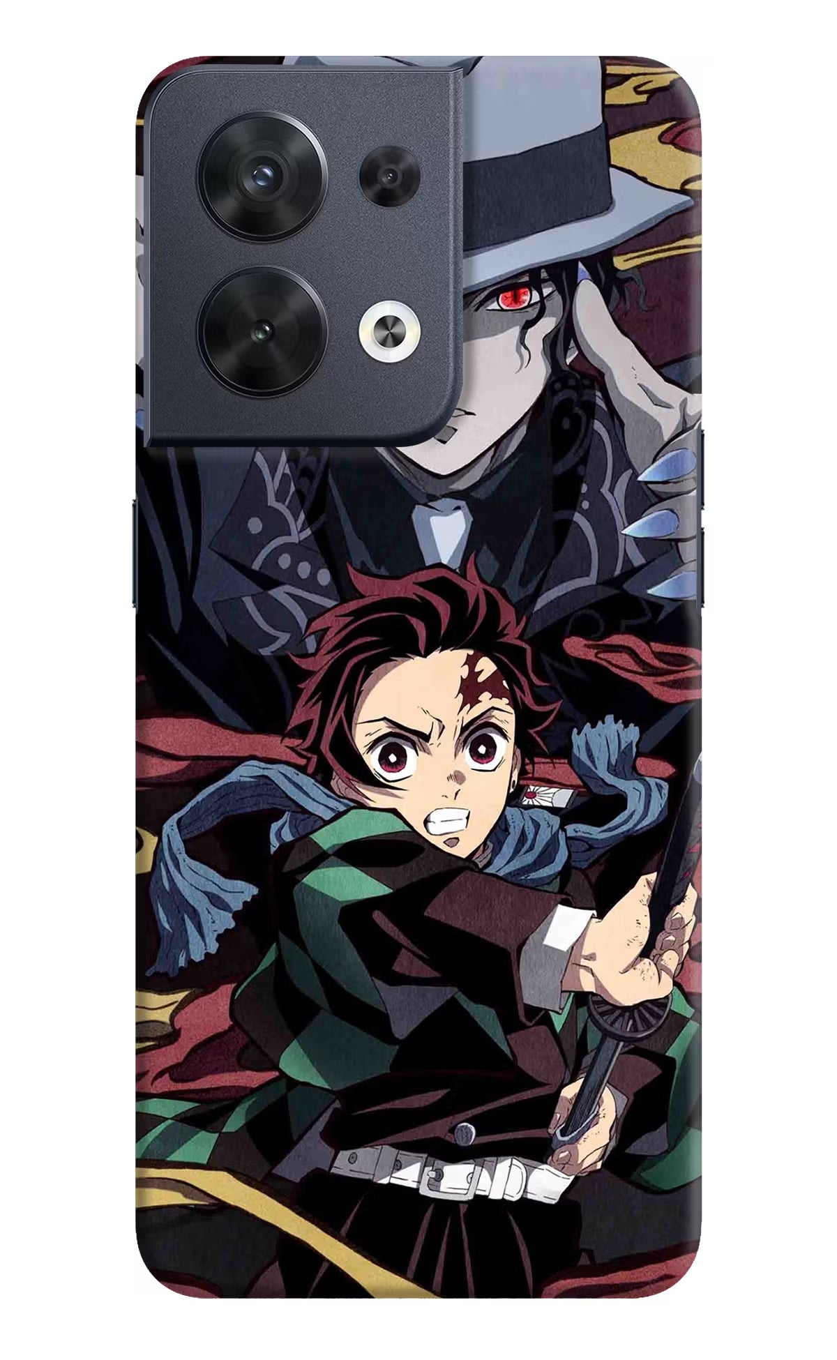 Demon Slayer Oppo Reno8 Hard Case Back Cover by Casekaro