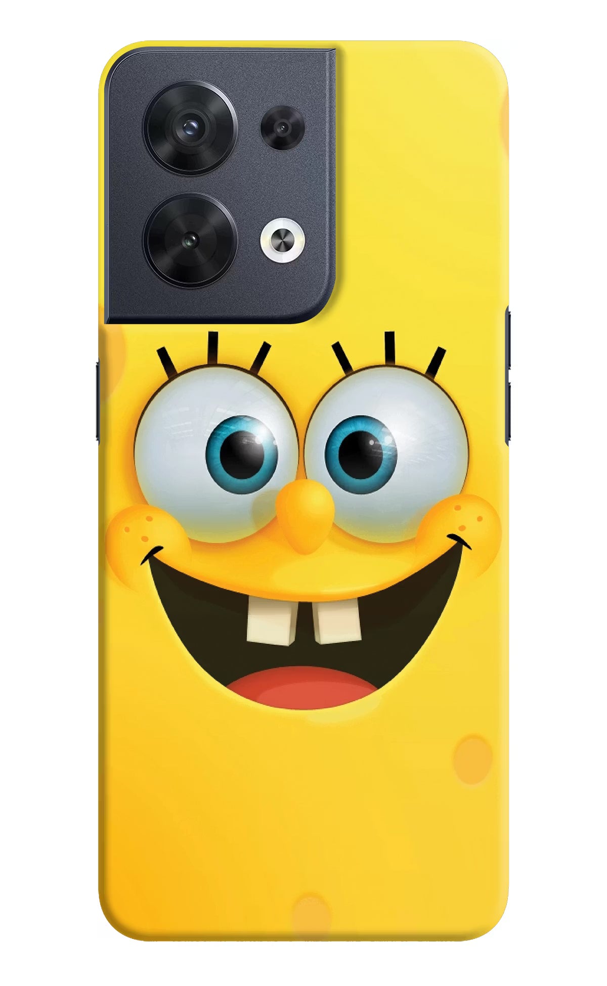 Sponge 1 Oppo Reno8 Hard Case Back Cover by Casekaro