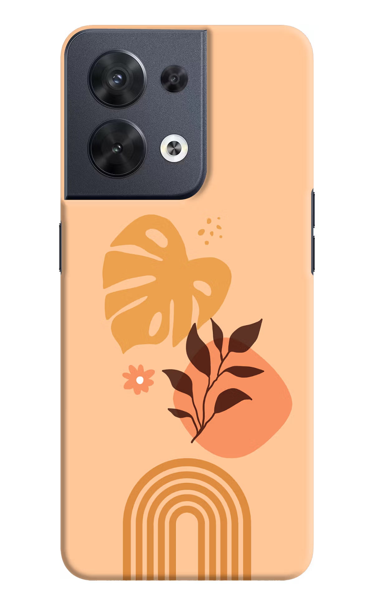 Bohemian Art Oppo Reno8 Hard Case Back Cover by Casekaro