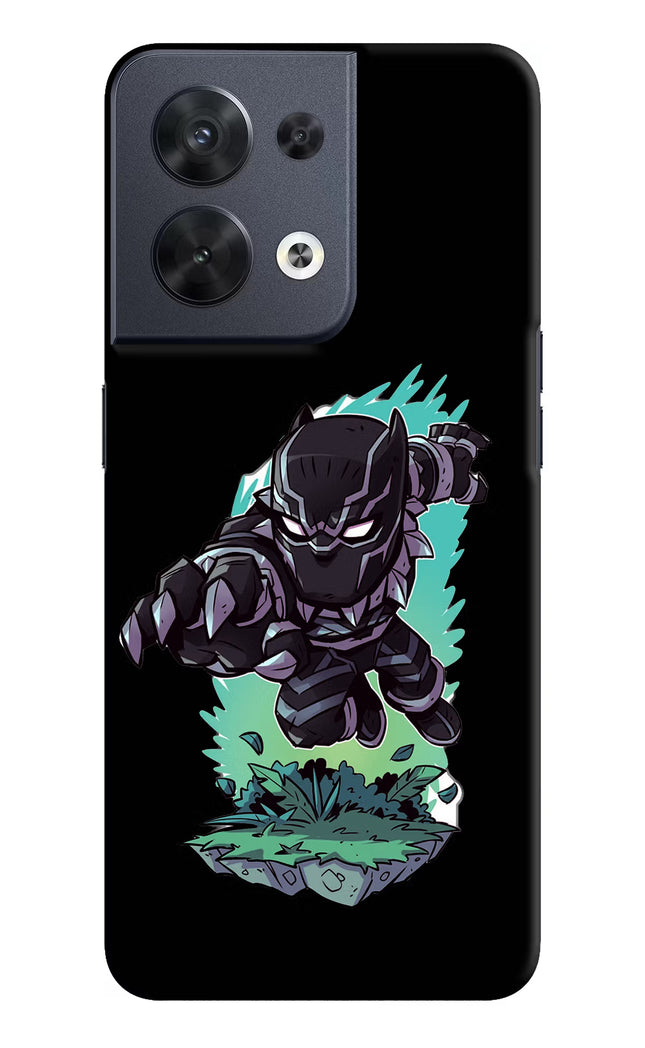 Black Panther Oppo Reno8 Hard Case Back Cover by Casekaro