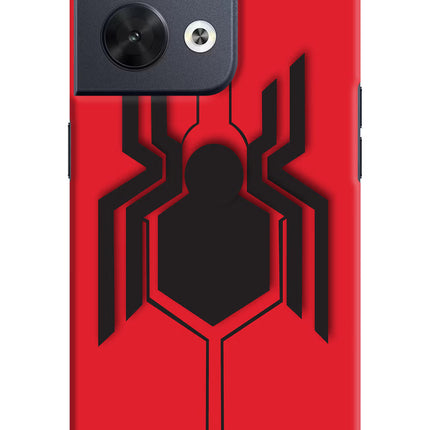 Spider Oppo Reno8 Hard Case Back Cover by Casekaro