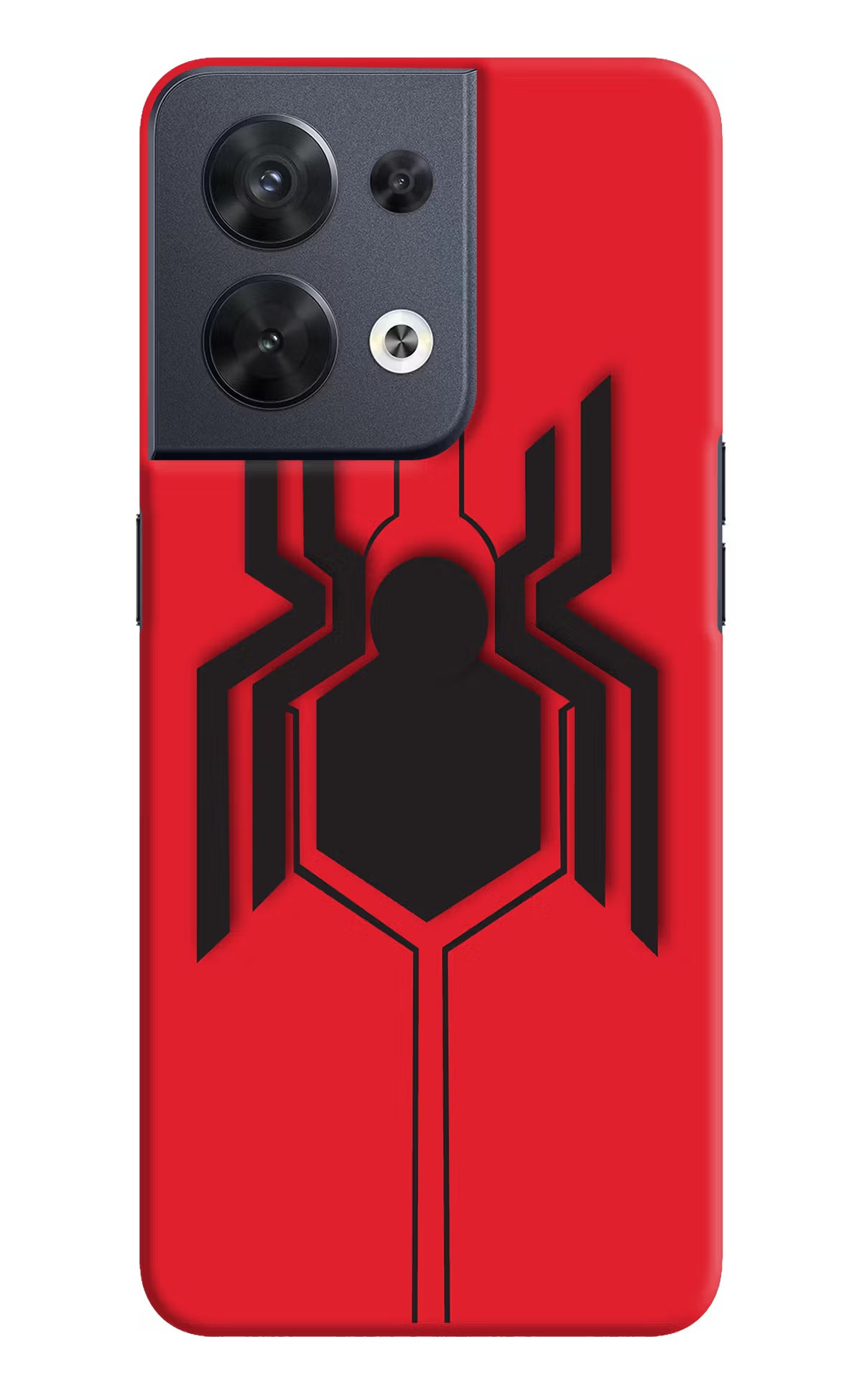 Spider Oppo Reno8 Hard Case Back Cover by Casekaro