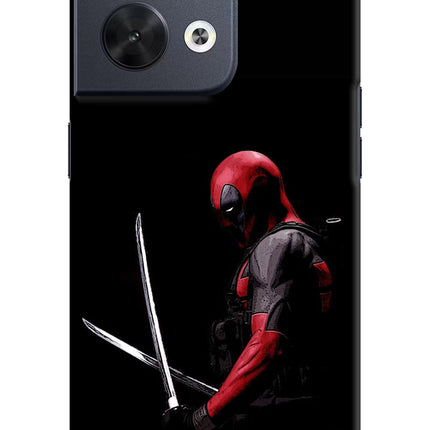 Deadpool Oppo Reno8 Hard Case Back Cover by Casekaro