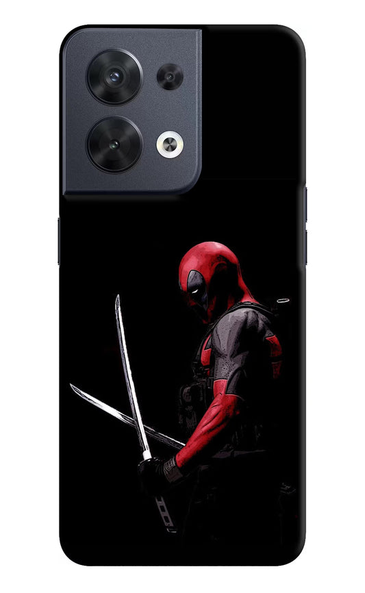 Deadpool Oppo Reno8 Hard Case Back Cover by Casekaro