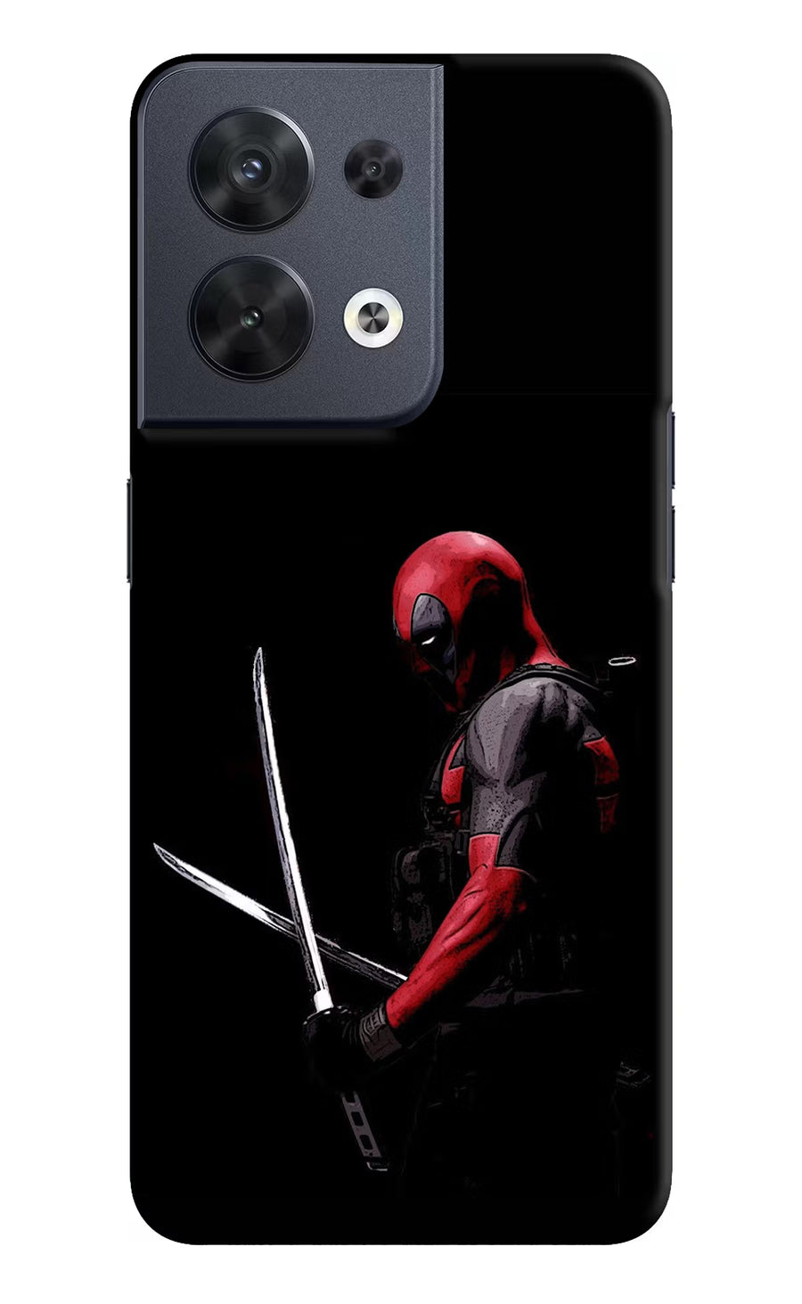 Deadpool Oppo Reno8 Back Cover, Hard case
