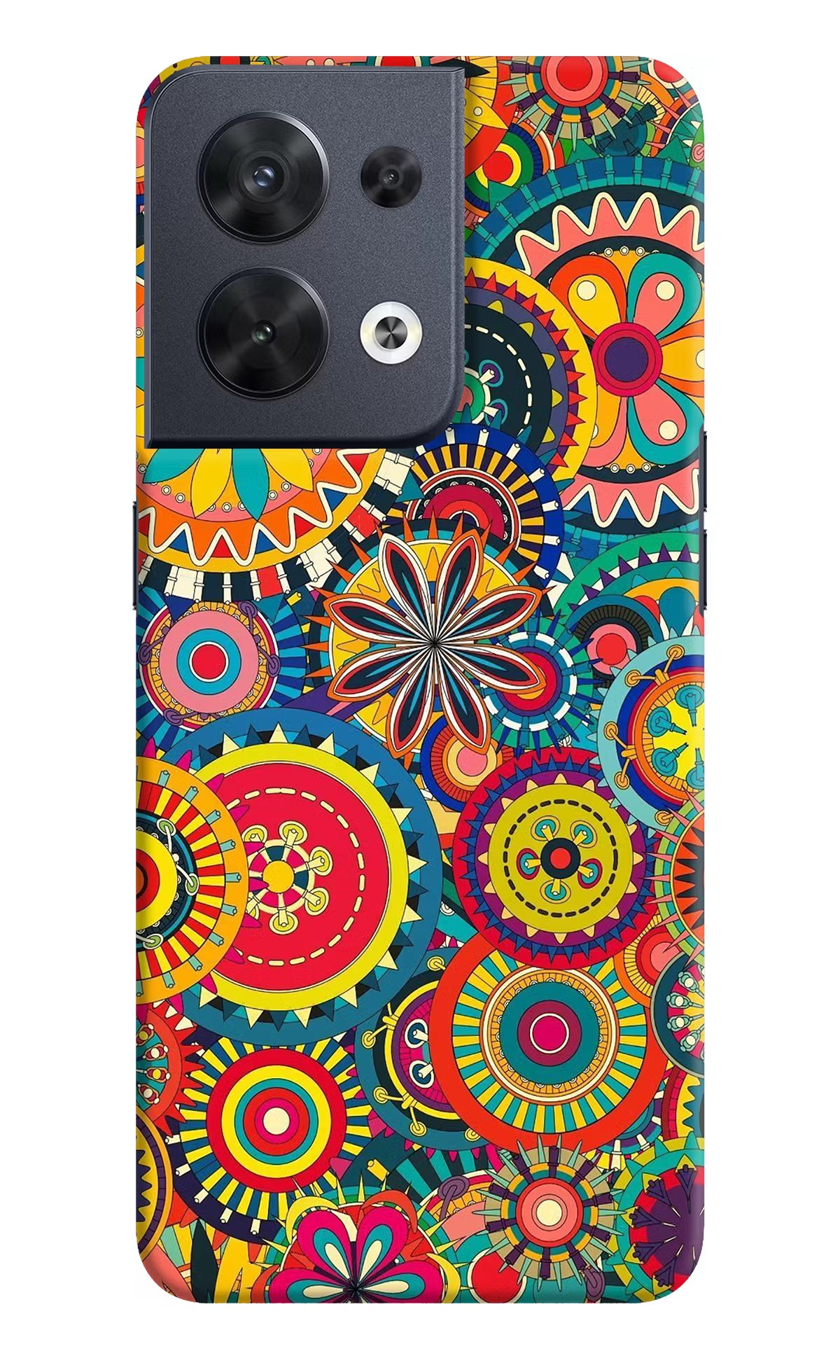Gol Gol Art Oppo Reno8 Hard Case Back Cover by Casekaro