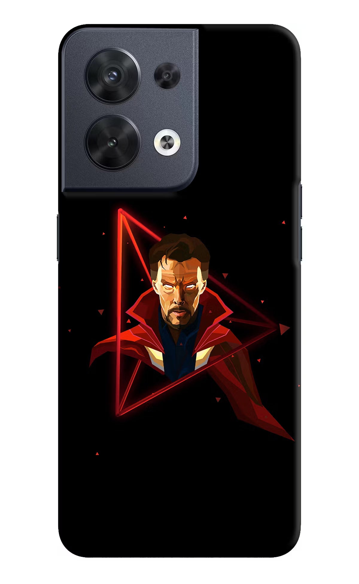 Doctor Ordinary Oppo Reno8 Hard Case Back Cover by Casekaro