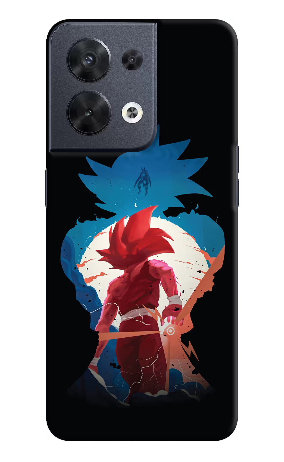 Goku Oppo Reno8 Hard Case Back Cover by Casekaro