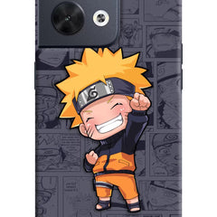 Chota Naruto Oppo Reno8 Hard Case Back Cover by Casekaro
