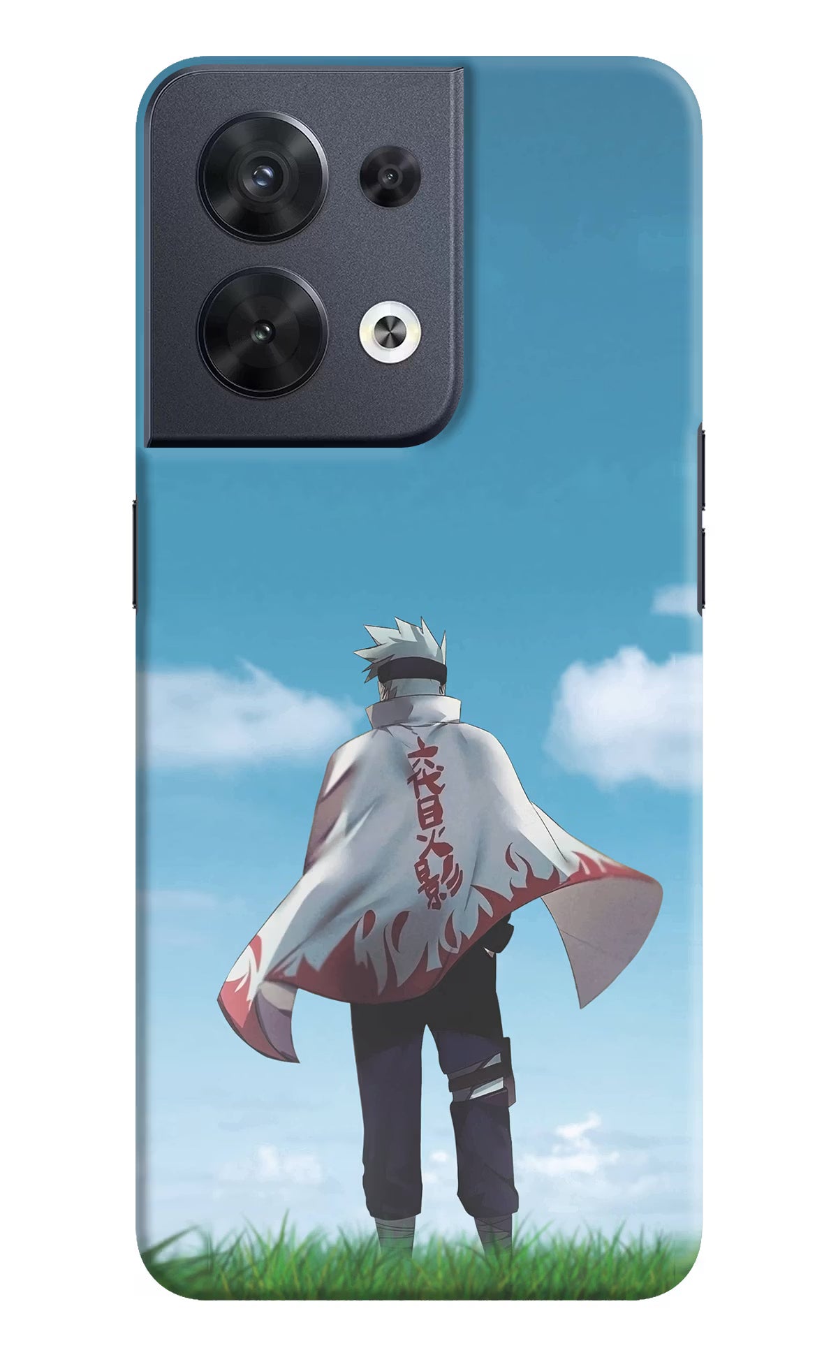 Kakashi Oppo Reno8 Hard Case Back Cover by Casekaro