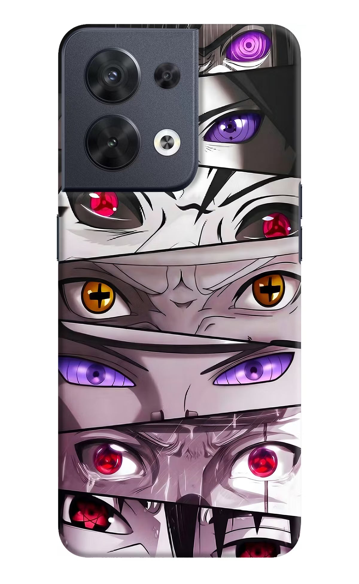 Naruto Anime Oppo Reno8 Hard Case Back Cover by Casekaro