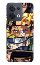 Naruto Character Oppo Reno8 Hard Case Back Cover by Casekaro