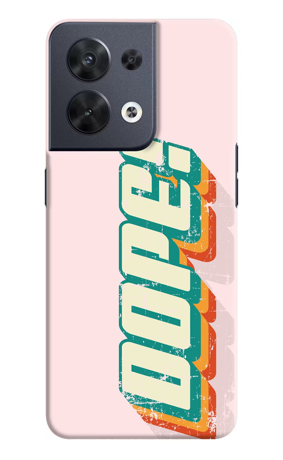 Dope Oppo Reno8 Hard Case Back Cover by Casekaro